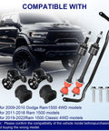 Front Suspension Stabilizer Bar And Sway Bar Link Kit For Dodge Ram 1500 2011 2018 And Ram Classic 2019 2022 4WD Replacing 55398938AC And 55398938AB With K80894 And 5170290, with links, bushings, and bolts