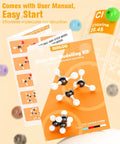 Portable Molecular Model Kit With P Orbitals 307 Pieces For Organic And Inorganic Chemistry Classes packaging