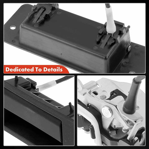 Tail Back Left Door Latch Lock Actuator For Ford Excursion 2000 2001 2002 2003 2004 2005 SUV With Handle Cable Latch 4C3Z78431A03AB Replacement Part close-up