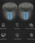 Threaded Leveling Feet M6 Cup Glides For Furniture And Tables Adjustable Foot Levelers Home Diy 20 Pack Durable Rust Resistant Load Bearing For Uneven Floors, iron material, two pieces