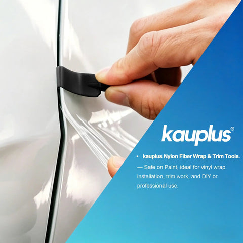 Using 20 Piece Double Ended Pick And Hook Tool Set With Non Marring Scrapers And Pry Bars For Auto And Home Use on car trim.