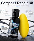 30ml Eyeglass Scratch Repair Kit With Sponge Polishing Compound Quick Fix For Glasses And Screens displayed with sponge.