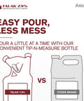 Heavy Hitter 7 Point 9 Percent Bifenthrin Insecticide Concentrate shown in easy pour tip-n-measure bottle for indoor/outdoor use.