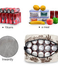 Desert Cowboy Insulated Lunch Bag 10L Leakproof Cooler with cans and meal, durable 300D Oxford fabric, adjustable strap