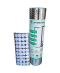 16 By 10 Foot Bubble Double Reflective Insulation Roll With Foam Core Thermal Shield For Rv Windows And Interior Doors Featuring Self Adhesive Pads.