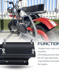 Torque Converter Motor Riser Plate For Coleman Mini Bikes With 196cc And 212cc Engines Adds One And Three Quarter Inch Lift