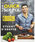 Super Quick Dinner Cookbook Serving 100 Straight Up Fire Meals Built Around Six Simple Ingredients With Lightning Fast Prep And Easy Cleanup For Those Wildly Busy Weeknights featuring chef Stuart O'Keeffe holding a pot.