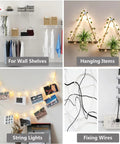 Essential White Down Wall Clips For Wire Shelving, Thirty Pack Plastic Brackets With Screws And Anchors, Straight Fire Install Closet Organization Hardware With Killer Grip used for various wall storage solutions.