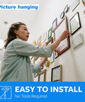 Heavy Duty Double Sided Mounting Tape 1 Inch By 16.5 Feet PE Foam Waterproof Adhesive For Wall Art Pictures And Posters Removable Yet Strong Hold Paint Safe No Nails Needed For Quick Clean Hangs in use for hanging art