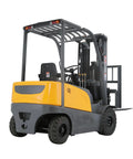 4 Wheel Electric Forklift Truck With 6600 Lb Capacity, Built Tough For The Daily Grind, Top Tier Cold Storage Workhorse rear view