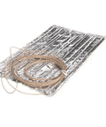 El-36317 Element Foil Heating Pad Replacement for Commercial Foodservice Equipment laid flat with coiled wiring, OEM Quality.