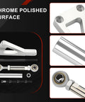 Adjustable Alternator Bracket Kit for Small Block Chevy SBC 305 327 350 383 5.0L 5.7L V8 with Long Water Pump view