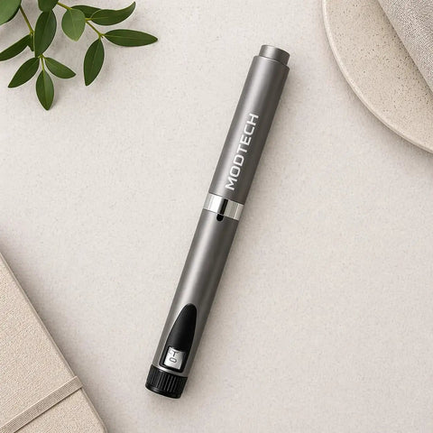 Metal Research Pen V2 With Precision Dial For Real Lab Work, 60-Setting Adjustable Control, Aluminum Body, Pro Grade Instrument