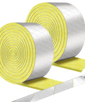 Two Pack 32.8 Ft Pipe Insulation Wrap For Outdoor Pipes, Foam And Foil Tube Wrap For Hot And Cold Water, Weatherproof And Fire Resistant