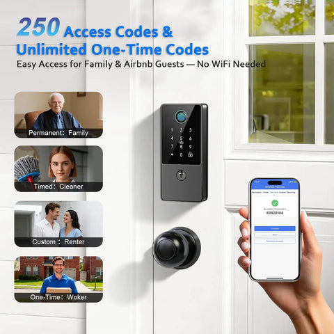 Foolproof Smart Door Lock Deadbolt Featuring Slick Keyless Entry And Smartphone App Control Auto Locking Mechanism Easy Install Matte Black Ready To Roll