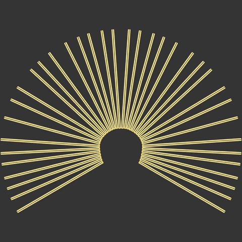 20 Pieces 2Mm Brass Rods For DIY Crafting Lathe Bar Stock 100Mm Long Pro Grade Brass Round Stock arranged in a sunburst pattern