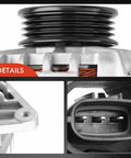 Close-up of Plug And Play 90 Amp 12V Alternator For Hyundai Elantra 2007 2012 And Kia Soul 2010 2011 Plus Spectra Spectra5 2007 2009