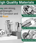 Built Tough 80 Piece Petal Expansion Bolt Assortment Kit With Solid Carbon Steel Jack Nuts M4 To M8 Made For Zero Hassle Drywall Anchoring And Serious Garage Project Upgrades showing robust, anti-corrosion bolts.