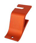 Bead Buddy Tire Installation Holder Hook for Off Road Dirt Bikes and Motocross Universal Tire Changer Tool in orange aluminum
