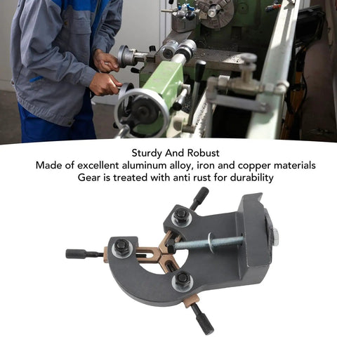 Pro Heavy Duty Rock Solid Lathe Steady Rest Wood Turning Support Mini Lathe Stabilizer Precision Crafted Aluminum Alloy multi jaw center