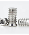 5/10/20 Pack Stainless Steel Hex Socket Threaded Inserts M4 To M10 For Wood Furniture Assembly, Beefy Rust Resistant E Nut displayed