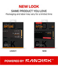 SN7100 1TB NVMe SSD Gen4 PCIe M2 2280 Up To 7250 MBps Read Speed And 6900 MBps Write Speed packaging comparison
