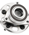 Drop In Replacement Front Or Rear Wheel Bearing Hub Assembly For Equinox 2010 2017 Malibu 2013 2015 Impala 2014 2017 2020 Terrain 2010 2017 LaCrosse 2010 2016 Regal 2011 2017 XTS 2013 2017 With Abs 513288 5-lug assembly close-up