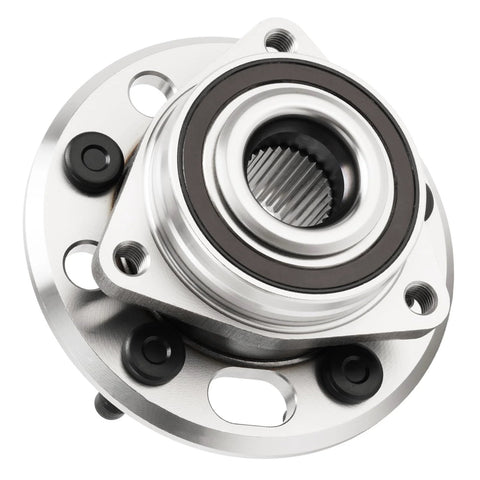 Drop In Replacement Front Or Rear Wheel Bearing Hub Assembly For Equinox 2010 2017 Malibu 2013 2015 Impala 2014 2017 2020 Terrain 2010 2017 LaCrosse 2010 2016 Regal 2011 2017 XTS 2013 2017 With Abs 513288 5-lug assembly close-up