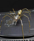 Metal Spider Model Kit For Adults With Brass Gears And Steampunk Flair A 3D Mechanical Insect Sculpture Crafted From Premium Laser Cut Steel Over 100 Parts