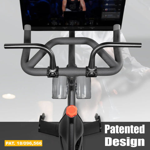 Handlebar Extenders For Indoor Exercise Bikes, Adjustable And Comfortable Grip Set With Included Shims, Fits Most Bike Bars