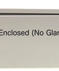 Heavy Duty Fully Enclosed IP66 Electrical Enclosure With Lock And Keys NEMA 4 Metal Box front view showing no gland plate