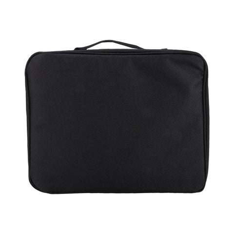 Black carrying case for Pro Level EVSE Diagnostic Adapter, compact design for easy transport and storage.