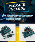 Screen Separator Opener Clamp For iPhone And Android Display With Suction Cup, 360 Degree Rotatable Fixing Clamp, LCD Removal Tool Kit