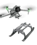 Landing Gear For DJI Air 3 And Air 3S, Foldable Extended Quick Release Drone Protector shown separated from drone view