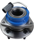 Close-up of Front Wheel Hub And Bearing Assembly 5 Lug With ABS Ready To Roll Compatible With Chevy Impala Venture Monte Carlo