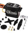 Beefy Brushless RC Servo With Full Metal Gears, 61 KgCm Torque, 0.09 Sec, 8.4V, Heat Dissipation Grooved Housing, Shockproof