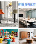 Wide application of 2 Pack 7 Inch Boat Seat Swivel Replacements, used in various settings like dining areas, offices, and playrooms