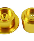 Official Spec Front Crankshaft Cover Alignment Tool Built Heavy For BMW 1 3 X1 And Mini Cooper Engines, gold aluminum design.