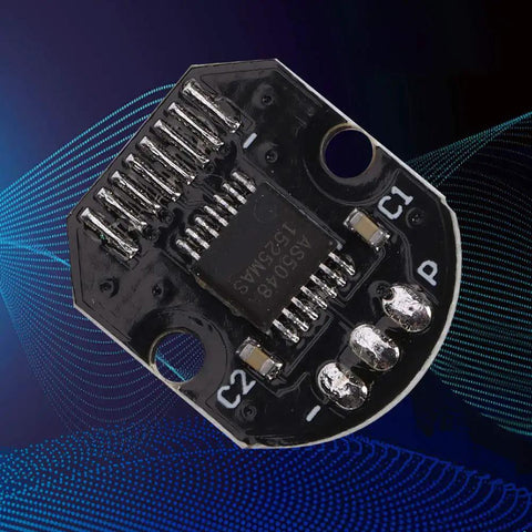 Two Pack Magnetic Encoder Module For Stepper Motors With PWM And Serial Interface 5V DC Ultra Precise 0.05 Degree Angle Accuracy