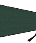 Privacy Fence Screen 6x50 Feet Heavy Duty Mesh for Outdoor Walls Backyards and Pool Decks Green Shade Cover Blocks Up to Ninety Percent Visibility