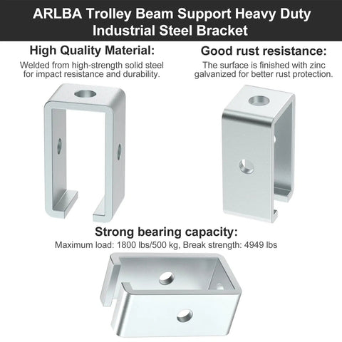 ARLBA heavy duty industrial steel bracket with high quality material and strong bearing capacity