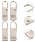 Top Shelf Universal Replacement Zipper Pull Heads 20 Piece Metal Kit with sleek silver tabs for backpack and luggage repair.