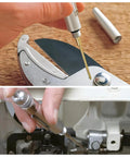 Precision Oiler Pen For Cars And Machines With Aluminum Body Pocket Clip And Cap Portable Pinpoint Lubrication Tool For Exact Grease Application And No Fuss Overfill Worries used on tools