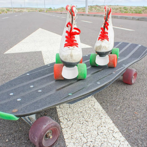 Adjustable Toe Stopper For Roller Skates With Non Slip Rubber Brake on skates on skateboard