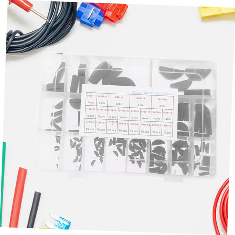 Woodruff Key Set Kit For Machinery And Auto Repair, Carbon Steel Semicircle Keyways in storage box, 135 pcs shown