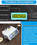 SMD Components Counter With Digital LCD Display And Leakage Detection, Smart Parts Counter For SMT Machines, Precision Mechanical Parts Processing, High Accuracy Photoelectric Detection For Fast, Reliable Counting; white steel body
