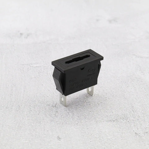 Heavy Duty Five Pack Standard Blade Fuse Holders Panel Mount For Auto Wiring Safety 12V 30A black fuse holder with metal pins.