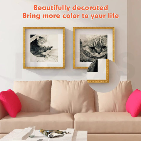 Flexible 3D Molding Trim Peel And Stick Self Adhesive Wall Edging Strip on photo frames above sofa in living room