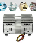 Hassle Free Shop Grade Air Compressor Pump Head With Pure Copper Motor Twin Cylinder 3Hp smooth running large aluminum housing.