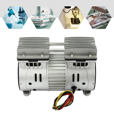 Hassle Free Shop Grade Air Compressor Pump Head With Pure Copper Motor Twin Cylinder 3Hp smooth running large aluminum housing.